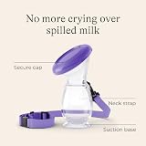 Lansinoh Silicone Manual Breast Pump Collector with Lid and Neck Strap 100ml view 6