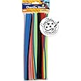 Creativity Street Jumbo Chenille Stem Multi-Purpose, 1/4 X 12 Inches, Colors may vary, Pack of 100