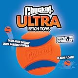 Chuckit Ultra Ball 5 cm Small 2 Pack Durable High Bounce Rubber Dog Ball view 3