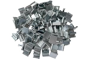 PHINICCO 150 PCS Wick Clip for Candle Making Wood Wick Holder Base Universal Wood Wick Clips Wooden Wicks Bases Metal Candle Wick Holders (Square)