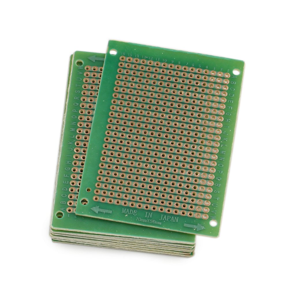 Buy 10pcs 50mm*70mm DIY Soldering Prototype Copper Strip PCB Printed