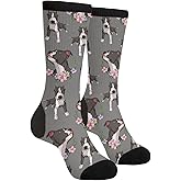 Mouxue Funny Novelty Crazy Crew Tube Socks, Men'S Women'S Casual Dress Socks