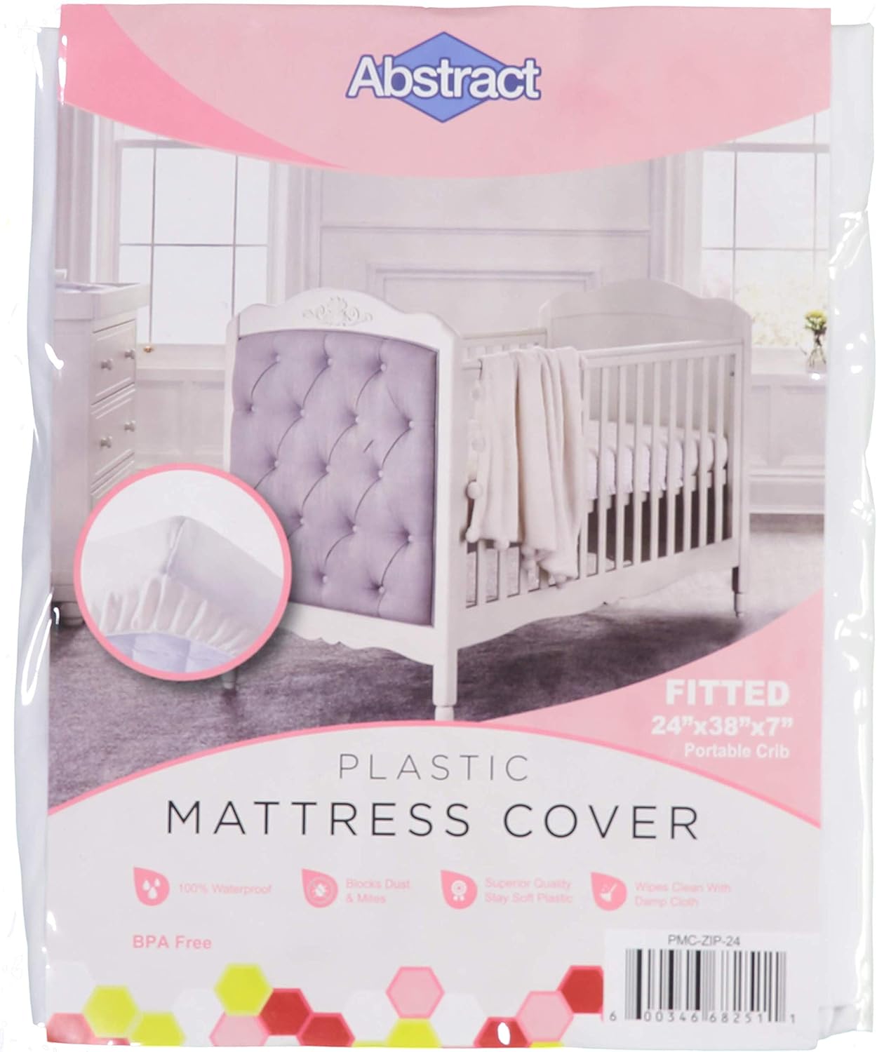 waterproof cot fitted sheet