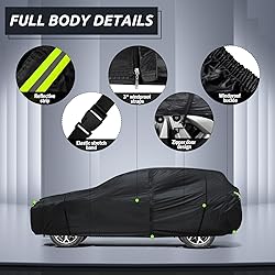 6 Layers Car Cover Waterproof All Weather for