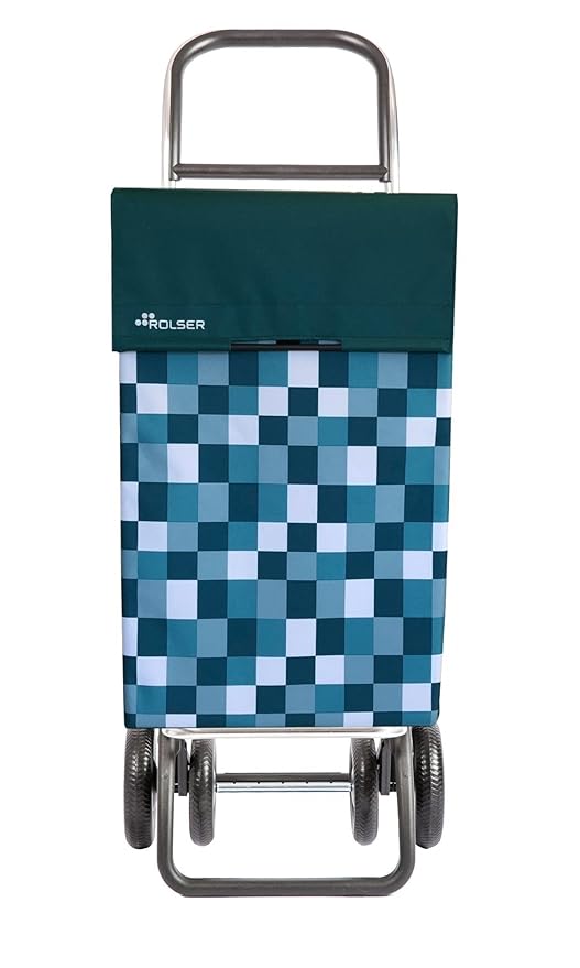 ROLSER Shopping Trolley, Green, 410 x 340 x 1065 mm Amazon.co.uk