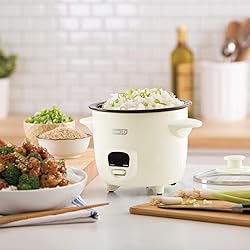 Dash DRCM200RMCM04 Mini Rice Cooker Steamer with