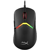 HyperX Pulsefire Saga Pro &ndash; Wireless Gaming Mouse for PC, Modular Design, Interchangeable Parts, 4k Polling, 72g Lightweight Frame, Wireless, Instant Pair, Black
