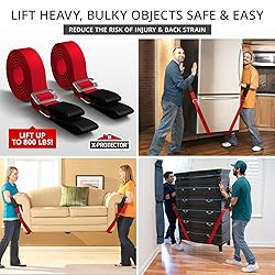 X-Protector Moving Straps - 2 PCS - Lifting Straps