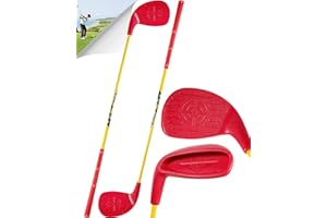 ASONA Golf Yard Game Clubs Set of 2 for Adults - Perfect for Outdoor,Backyard,Beach, Lawn and Social Fun -36” Standard Length Size with Plastic Oversized Club Head, for Father’s Day