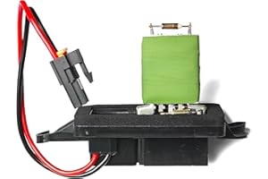 TVM TRAVERMAN HVAC Blower Motor Resistor 89019088 Compatible with Cadillac Escalade Chevy Silverado 1500 2500 3500 Suburban 1500 2500 Avalanche 1500 2500 Tahoe GMC Sierra 1500 2500 3500 Replaces 89018308 89018596