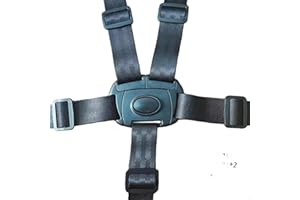 Comfortable 5-point harness strap for strollers, high chairs, baby strollers, made of polyester