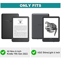 Ayotu Case for 6" All-New Kindle 11th Generation