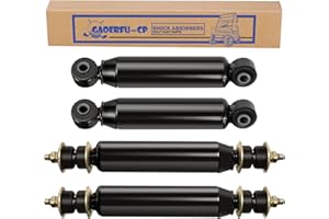 Gaoerfu-CP Club Car DS Shocks Front and Rear Shock Absorbers for Club Car DS G&E 1988-up,Precedent G&E 2004-up,for 88-08 Electric and 97-08 Gas Model, OEM # 1014235, 1014236 （4pcs）