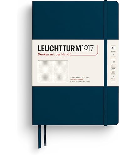 Amazon.com : LEUCHTTURM1917 - Notebook Hardcover Paperback B6+