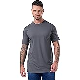 Cotton King Crew Neck Plain Tshirts for Men - Regular Fit T Shirts for Men - Short Sleeve Mens Tshirt