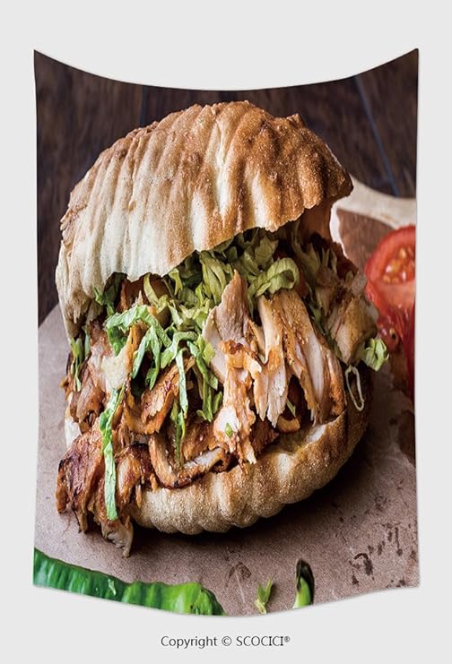 Decoracion Para El Hogar Tapiz Colgante De Pared Turco Pollo Doner