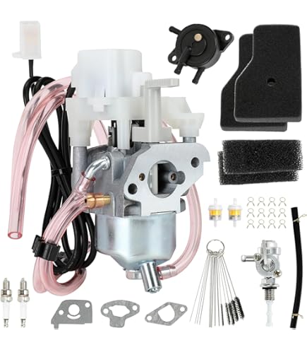 Carburetor Kit For Honda EU2000i Generator - Replace 16100Z0DD03, Includes Air Filter, Spark Plug, Gaskets, Fuel Line