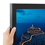 ArtToFrames 5x18 Inch Black Picture Frame, This