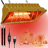 CERISURIO Chicken Coop Heating Lamp Brooder