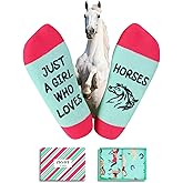 Zmart Funny Animal Socks for Women - Horse Cow Gifts, Pig Goat Duck Chicken Socks for Teens