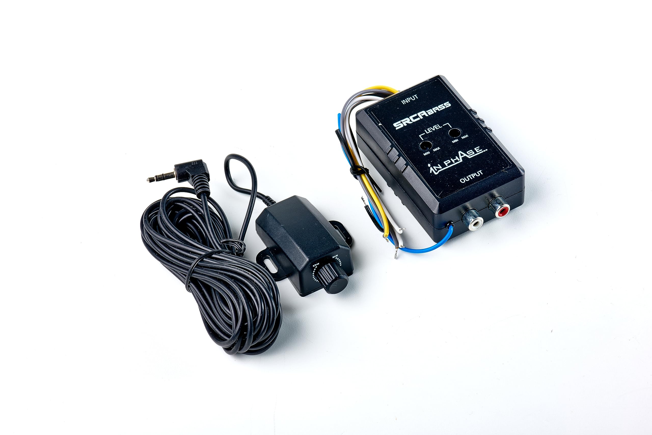 In Phase Car Audio SRCA BASS 2-Channel Speaker Level to Line Output Converter