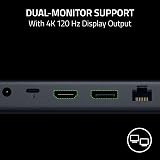 Razer USB 4 Dock 14-Port 40Gbps Dual Display 100W Charging Black view 4