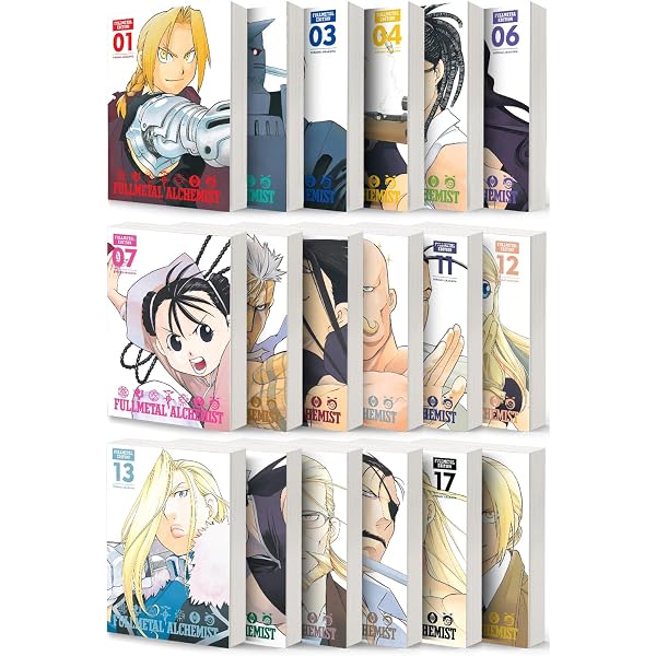 Fullmetal Alchemist: Fullmetal Edition Manga 9-book Set Vol. 1-9