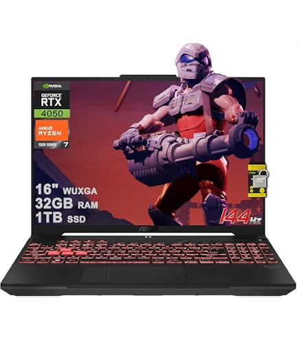 Amazon.com: Asus TUF A16 16'' FHD 165Hz Gaming Laptop, AMD Ryzen 7