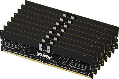 Kingston FURY Renegade Pro 128GB DDR5 6400MT ECC Reg CL32 EXPO Kit 8