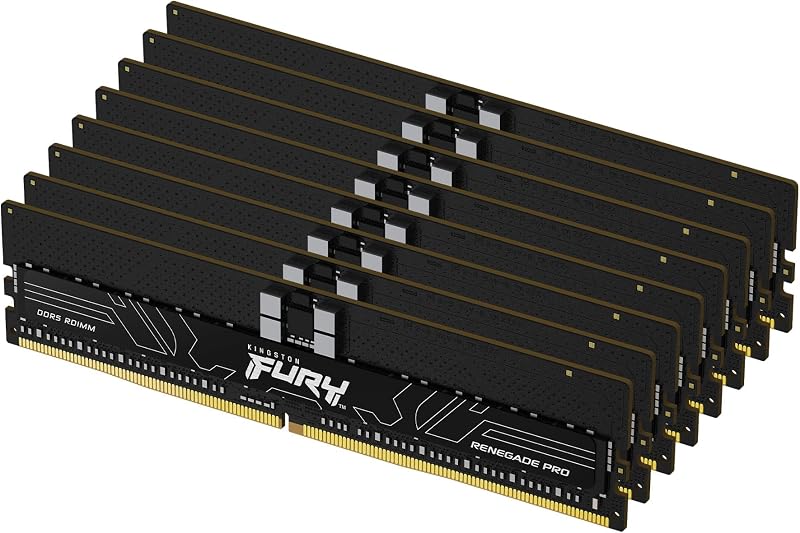 Kingston FURY Renegade Pro DDR5 256GB 6400MT/s ECC Reg CL32 Desktop Memory Kit 8