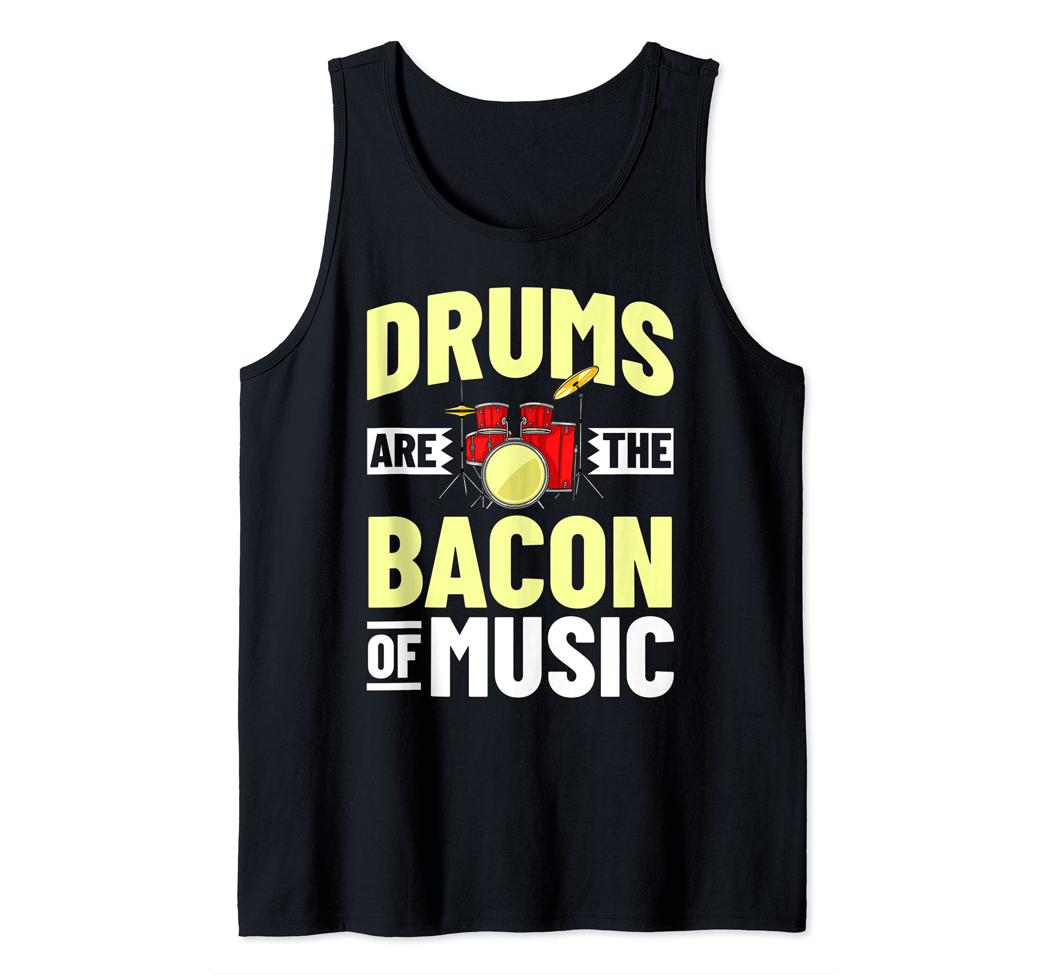 Drum Sticks Player Music Lessons Drummer Tank Top