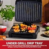 George Foreman Immersa Medium Electric Grill Removable Control Panel view 4