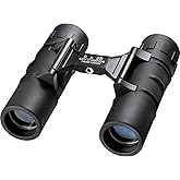 Barska Focus Free Compact Binoculars 9x25 – No Focus Needed, Fully Coated Optics, Waterproof Shockproof Armor, Lightweight Binoculars for Hiking, Birding, Sports, Travel