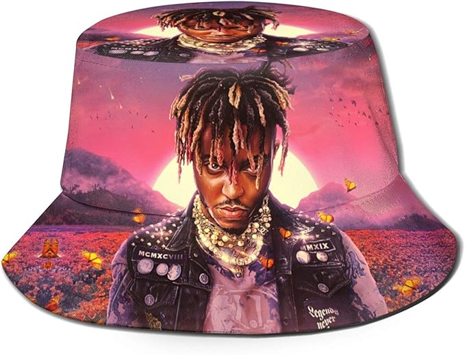 Yuantaicuifeng Juice Wrld Legends Never Die Bucket Hat Hombres Mujer 's