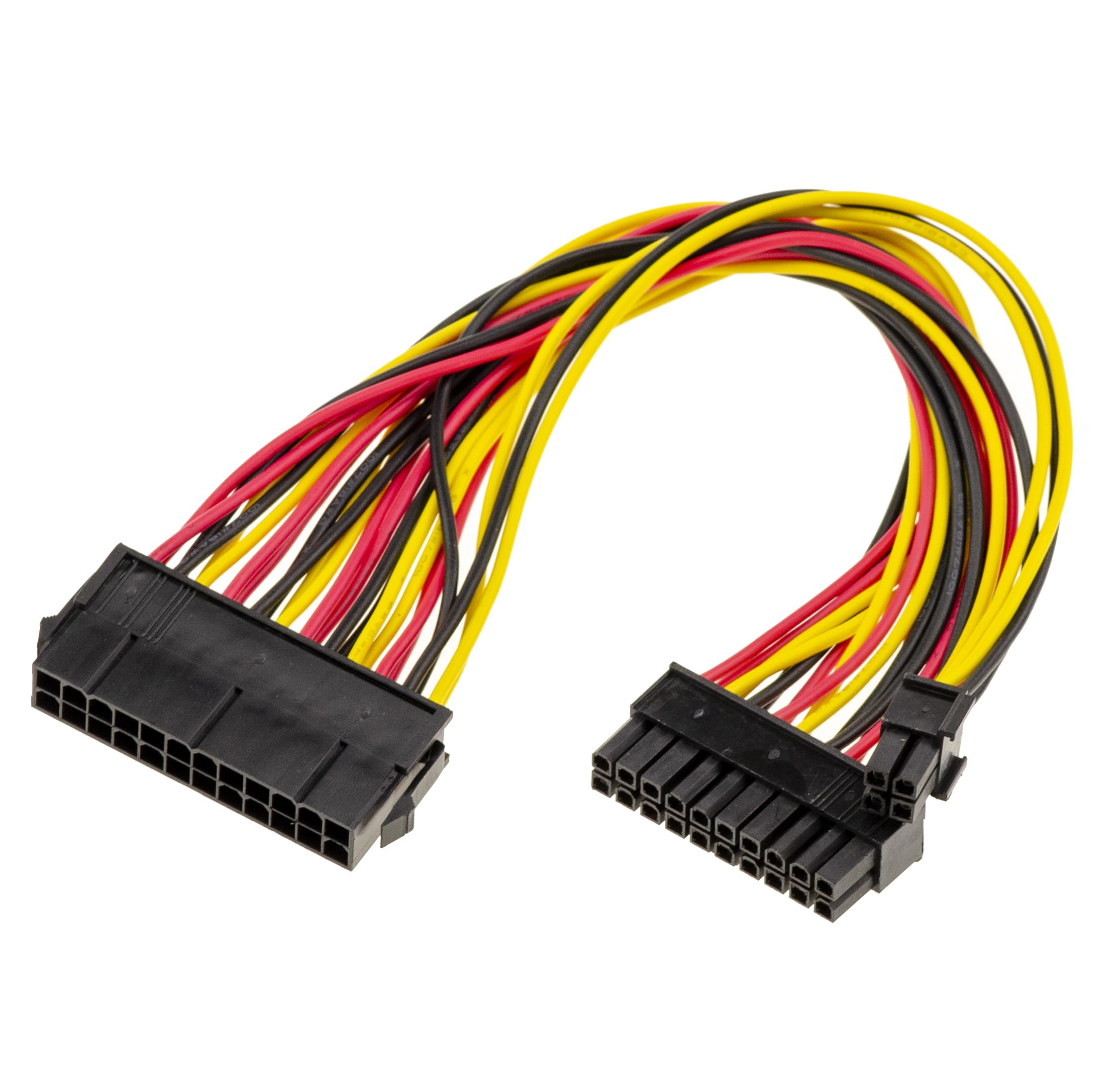KALEA-INFORMATIQUE ATX 24 Female to ATX24 Male or ATX 20 Male + ATX 4 Male Adapter Lead Length 30 cm