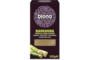 Biona Biona Organic Rapadura/Succanat Wholecane sugar - 500g-3 Pack