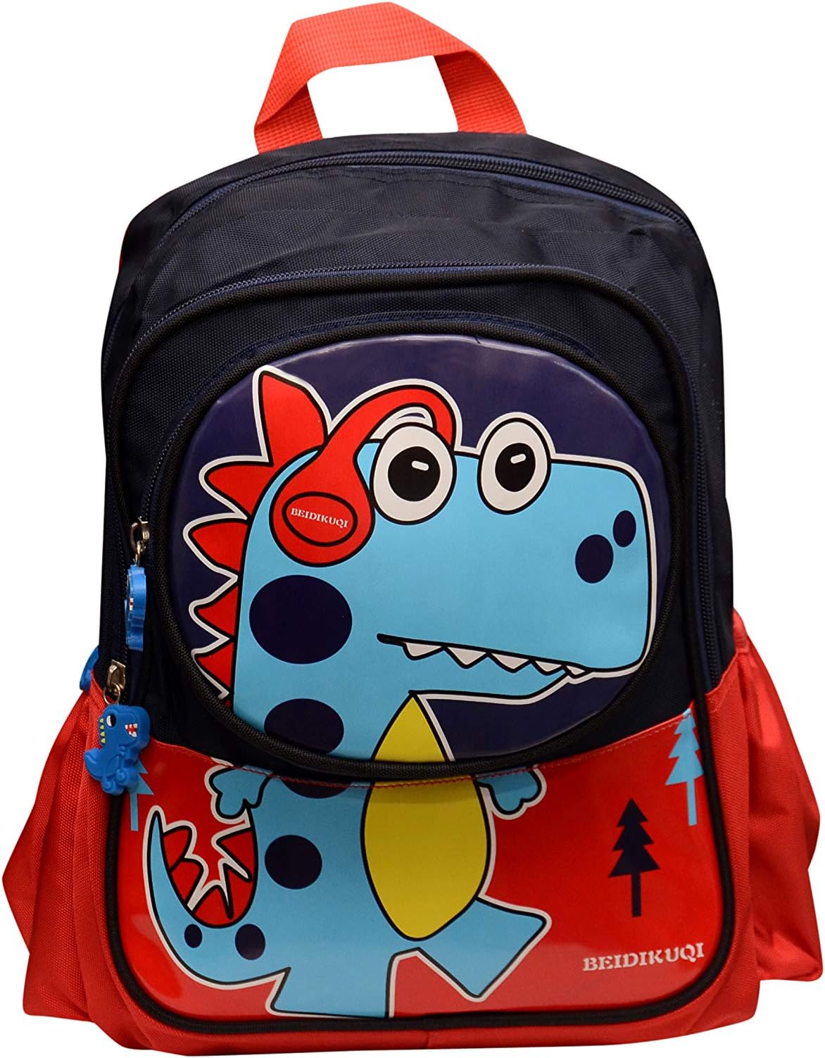 VikriDA Nursery Dinosaure Printed bagpack for Kids Boys and Girls |Lightweight Backpack for Nursery and Upper Nursery Kids | 10 L