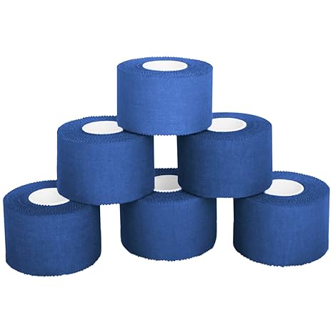 6 x Sport-Tape 3,8 cm x 10 m in verschiedenen Farben