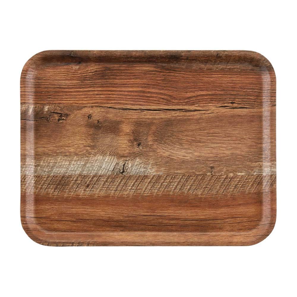 Cambro Wood Grain Tray Madeira - 330x430mm Brown Oak