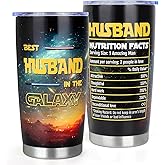 DECZHIYU Gifts for Husband from Wife - Husband Gifts for Birthday Fathers Day Valentines Day Christmas - Hubby Gift Ideas from Wife - Romantic Anniversary Wedding Gift for Him Men - 20oz Tumbler