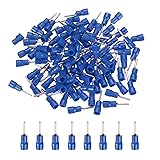 MECCANIXITY 100 Pcs Insulated Pin Electrical Wire