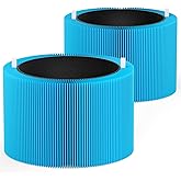 Mbetter 2 Pack Blue Pure 211i Max AllergenBlock Filter Compatible with Blue Pure 211i Max Air Puri-fier, Activated Carbon Filters