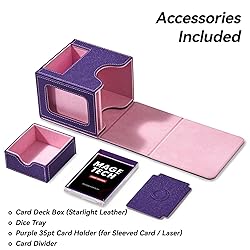 Mage Tech Card Deck Box for MTG Commander