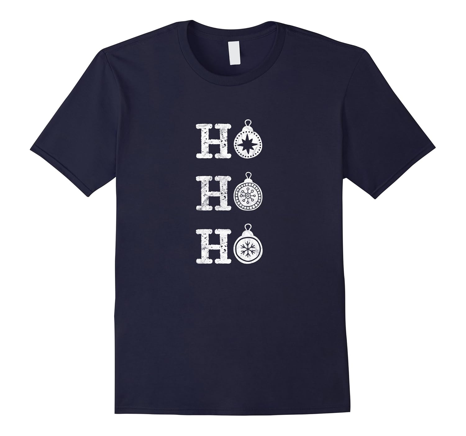 Ho Ho Ho Christmas Ornament T-shirt-ANZ