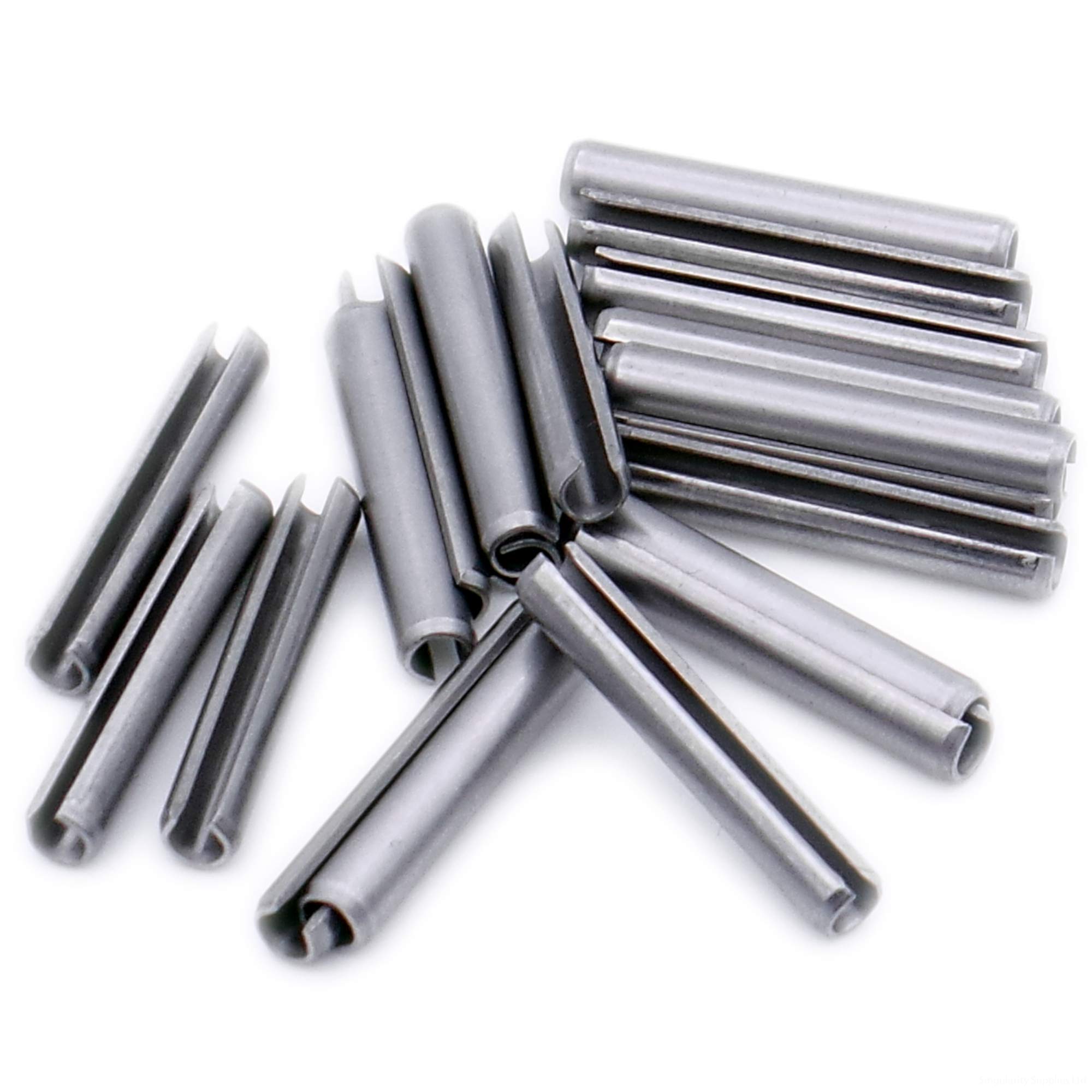 D3.5 (3.5mm x 8mm) Slotted Spring Pin (Heavy) - Stainless Steel (A1) (Pack of 20)