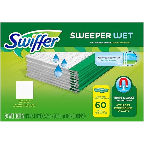 Swiffer Sweeper X Large Wet Mopping Pad Multi Surface Refills For Floor Mop Open Window Fresh Scent 12ct Target