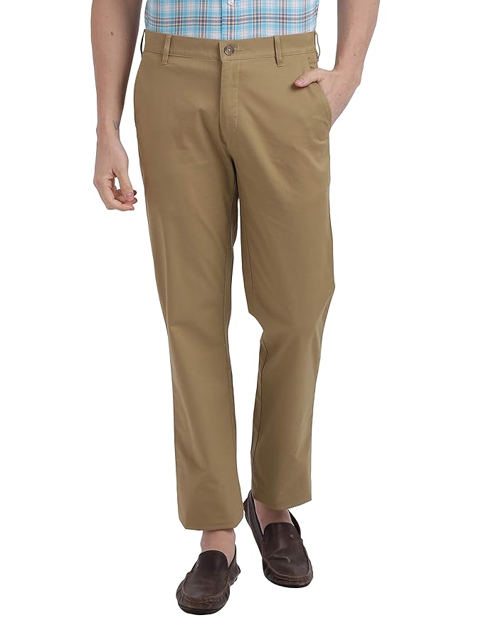 Buy Colorplus Medium Khaki Trousers at Amazon.in
