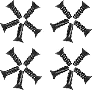 Jeep Wrangler Torx Bolts 44-Piece Torx Bolt Set For Jeep Wrangler – Fits Windshield, Door, Tailgate (CJ, YJ, TJ) Yj Jeep Wrangler Accessories - Foto 6