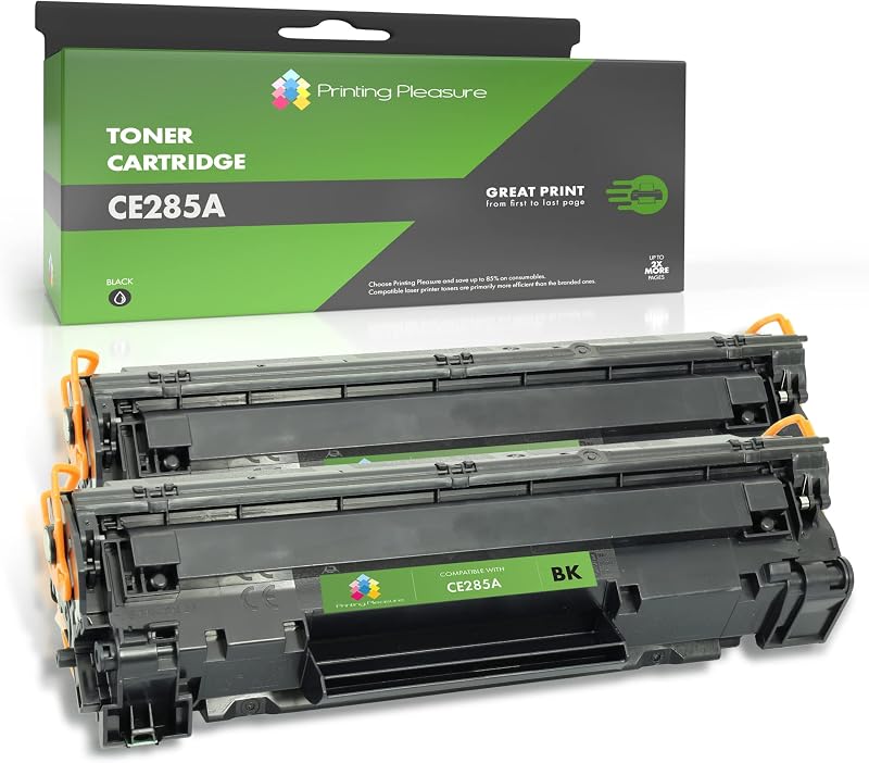 Printing Pleasure 285A Toner for HP Canon LaserJet P1102w M1212nf LBP6000