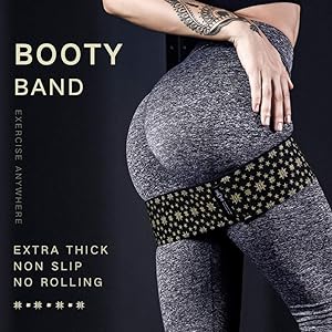 INNSTAR Booty Resistance Band Glute Cord System Cable Machine for Hip Home Workout Cable Kickbacks with Instructions & Carry Bag